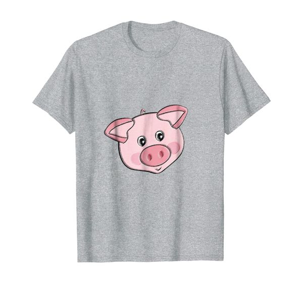 

oh my god pig t-shirt, White;black