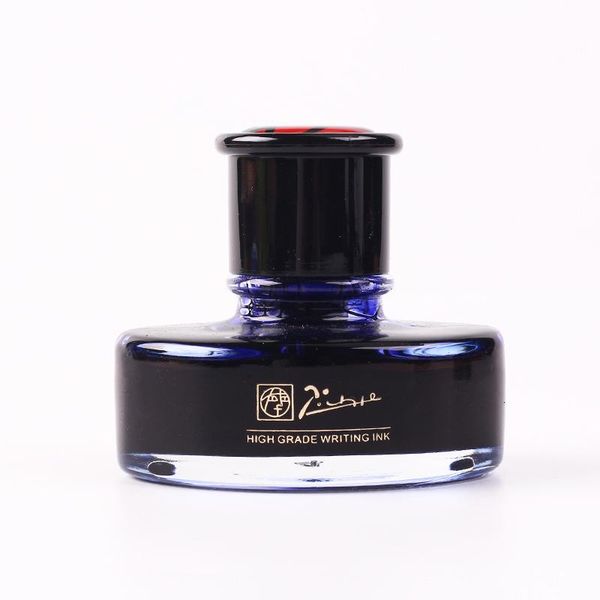 

refills pimio 50ml bottled high-capacity pen water non-carbon non-blocking ink blue, Black;red