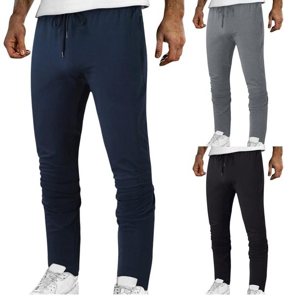 

yoga outfit men running pants soccer training with zipper pocket football jogging gym fitness workout sportwear