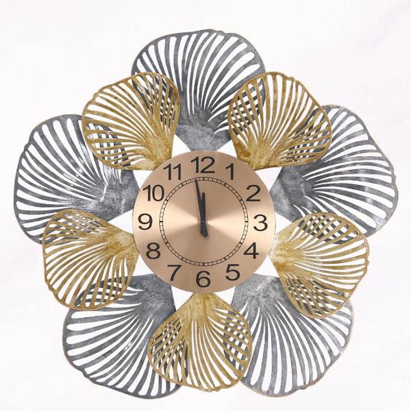 

wall clocks household clock mute living room art modern simple dining decoration