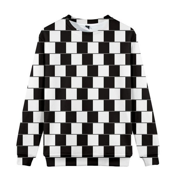 

plaid print cartoon boy and girl t-shirt 3d printing animal print t-shirt long-sleeved shirt color clothes children's, Blue