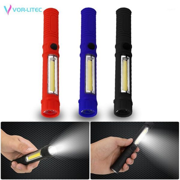 

flashlights torches mini portable light working inspection cob led multifunction maintenance hand torch lamp with magnet1
