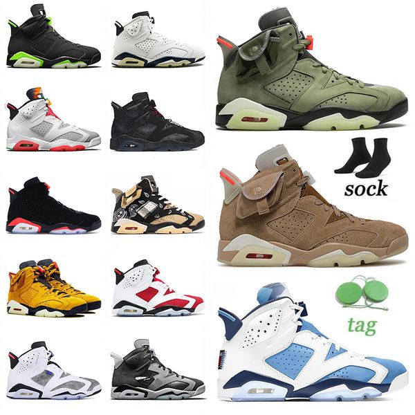

fashion jumpman unc 6 british khaki men women basktball shoes 2021 carmine electric green 6s vi smoke grey travis cactus jack sports sneaker
