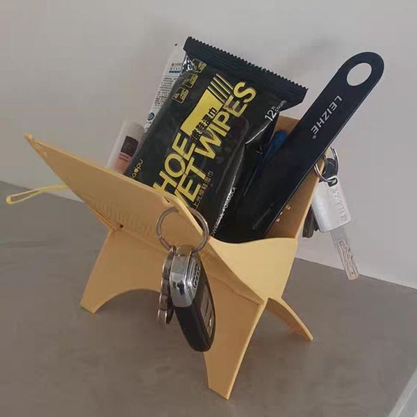 

drainage storage box deskstorage box cosmetics foldable portable