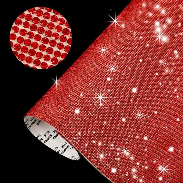 

gift wrap long lasting add glamour rhinestones sticker decal exquisite car rhinestone wear resistant for notebook