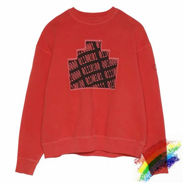 

2021 new fw ce overdye numbers crew neck crewneck men woman 1:1 sweatshirts cavempt hoodies squ1, Black