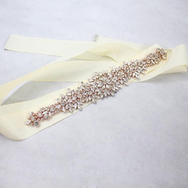 

wedding sashes luxury belts accessories shining rhinestone pearl elegant ribbon handmade bridal waistband for prom evening dresses y010, White