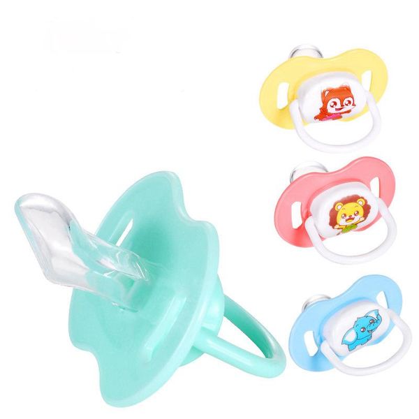 

pacifiers# 1pcs baby pacifier nipple food grade silicone round head infant born soother orthodontic safe teether care supplies