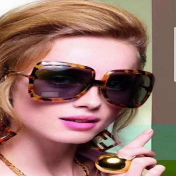 

glasses oversize gold havana gafas frame with sol sonnenbrille fashion grey lens box de fashion women sunglasses nvkgd, White;black