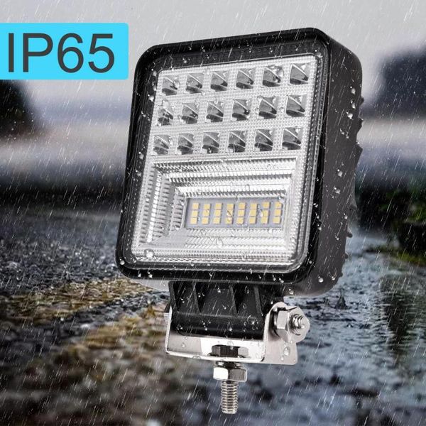 

floodlights 12-24v 48w led car truck work light d3 type anti-corrosion housing heat dissipation used for 50,000 hours waterproof ip65