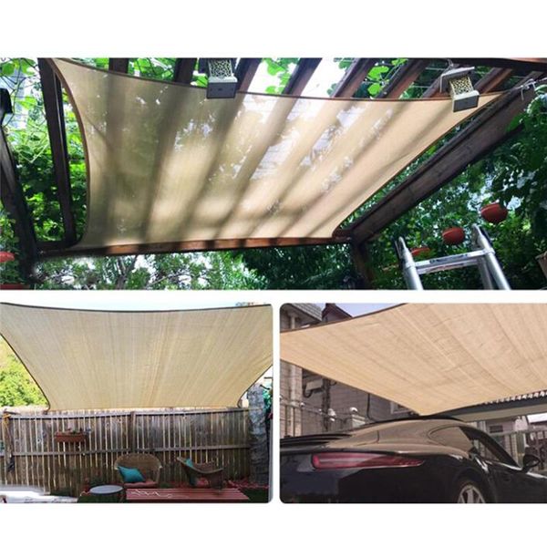 

shade waterproof sunshade fabric sunscreen sail awning camping cloth large for outdoor canopy garden patio