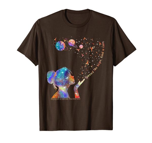 

Spread The Hope Find A Cure Multiple Sclerosis Awareness T-Shirt, Mainly pictures