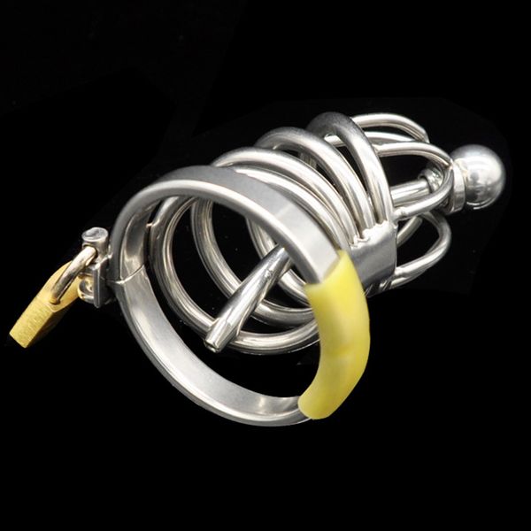 

stainless steel cock cagepenis ringsmale chastity device with urethral catheterpenis sleevechastity belttoys for men
