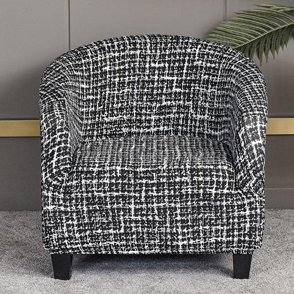 

chair covers floral printed stretch club slipcover elatic sofa cover for bar study living room furniture protector armchair 1pc