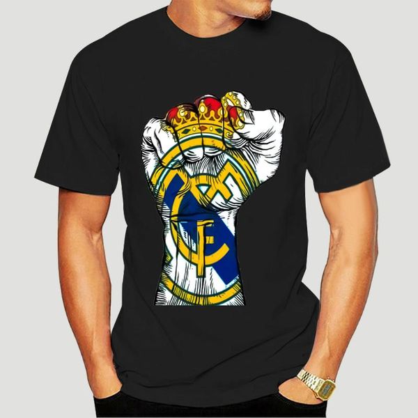 

men's t-shirts men letter t-shirt print basic tee shirt fighting funny design real madrided streetwear homme 4867x, White;black