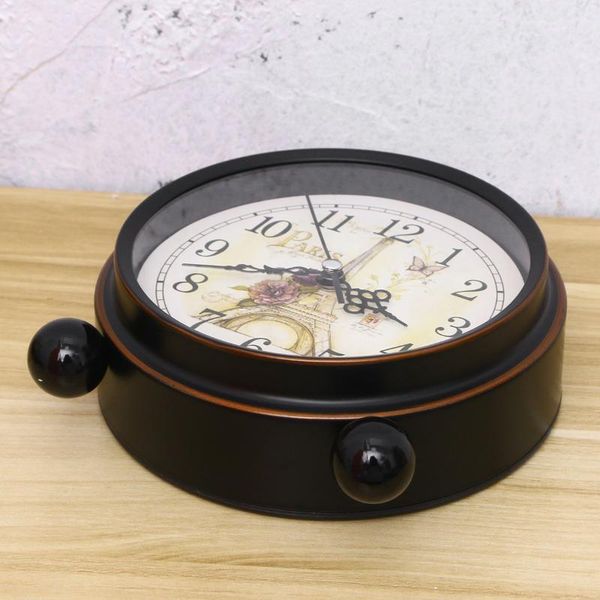 

other clocks & accessories vintage style alarm clock silent antique retro table decorative quiet non-ticking classic desk