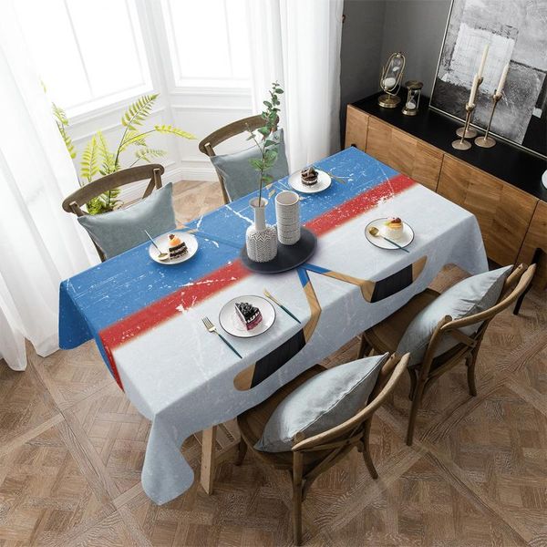 

table cloth sport hockey stadium retro tablecloth el picnic covers home dining tea decoration placemat