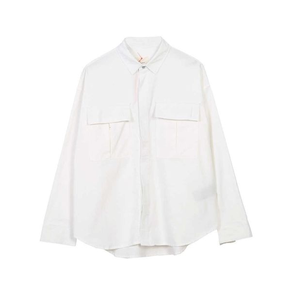

men's casual shirts grace of god 7th summer comfortable work done with simple tools light breathable casual shirt jacket, White;black