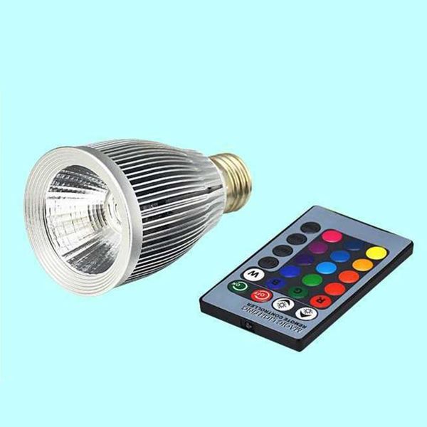 

bulbs rgb colorful led flood light smart spotlight bulb lamp for indoor outdoor garden remote control party lighting