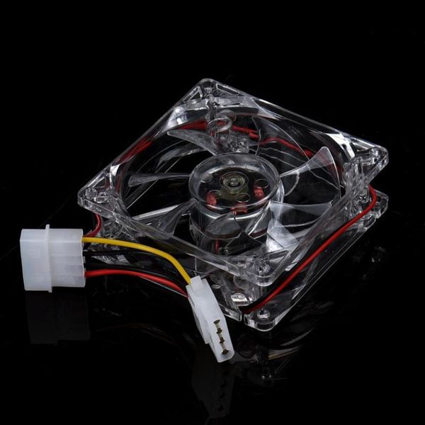 

fans & coolings 2021 8cm computer pc clear case quad cpu cooling fan ma03