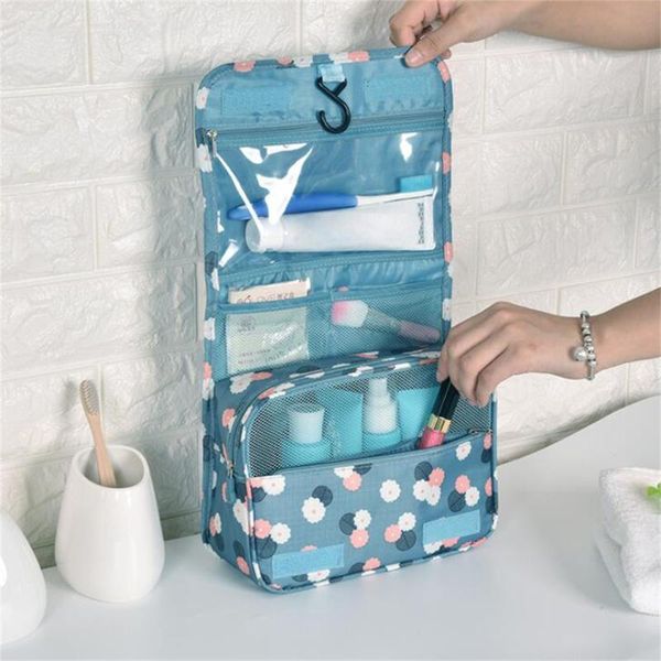 

storage boxes & bins travel makeup bag large waterproof portable man toiletry women cosmetic toiletrie organizer bathroom wash hanging