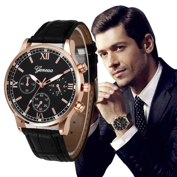 

wristwatches fashion men watches erkek kol saati reloj hombre relogio masculino with date saat business #e, Slivery;brown
