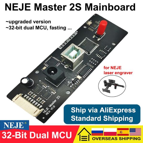 

machining neje mainboard replacement for master 2s 20w/15w/7w/3500mw laser engraver accessories