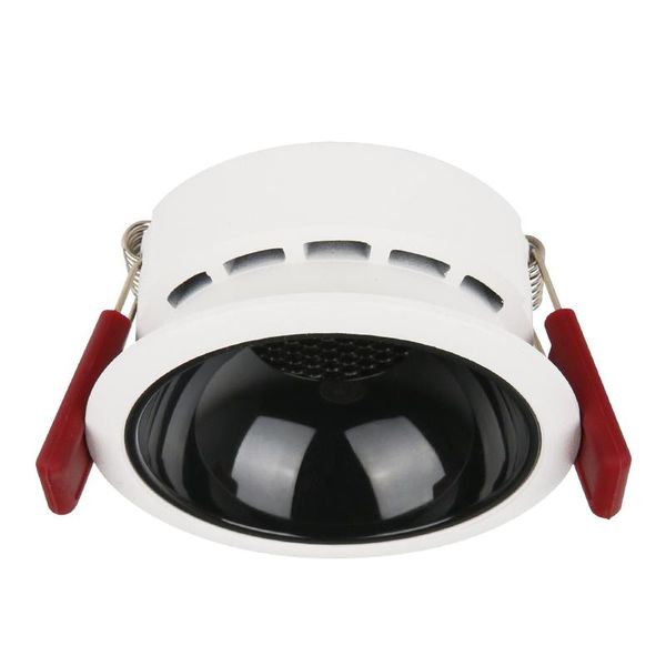 

downlights eye protection led downlight 7w 12w 24w honeycomb anti-glare spot light 60° dimmable 110v 220v ceiling lamp for foyer lighting