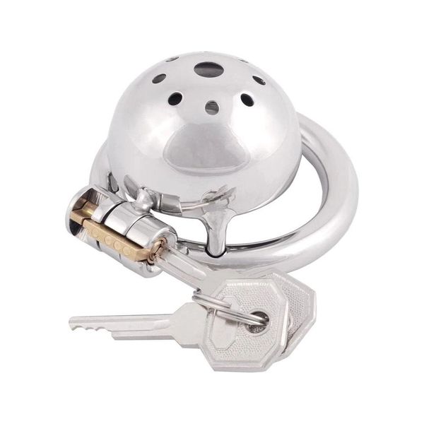 

the 13th metal chastity device 0.98 inch long stainless steel cage