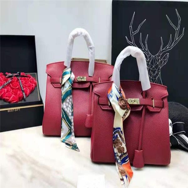 

luxurys quality bags women good luxury handbags bags designer lichee tote clutch designers leather shoulder pattern crossbody oqnqq, Red;black