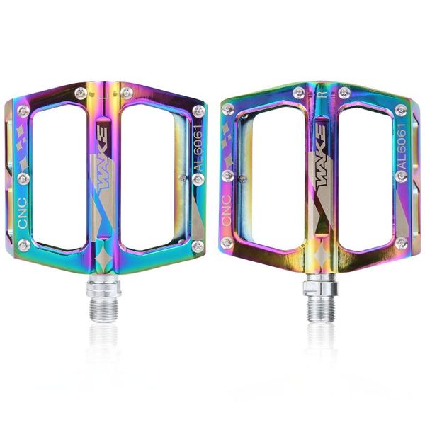 

bike pedals 1 pair aluminium alloy bicycle platform mountain cycling pedal
