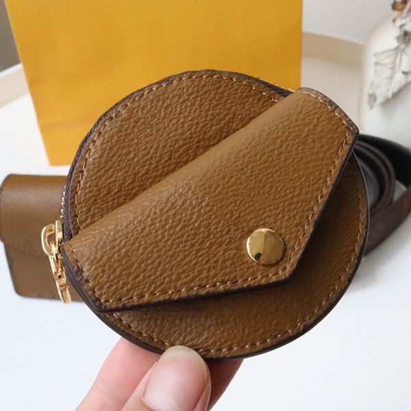 

toles bags designer belt multi-pocket 30mm plain calfskin lining removable coin key card case l006