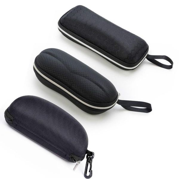 

auto sunglasses clip car glasses case microfiber black glasses holder optional flat mirror box bag car accessories
