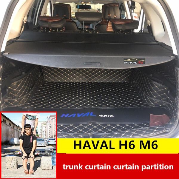 

car organizer for haval h6 2011-2021 m6 trunk curtain partition rear storage consolidation