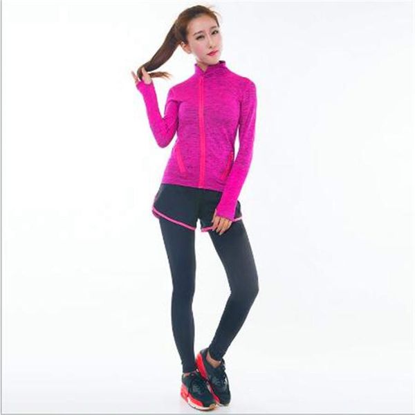 

women tracksuits sport suits women gym fitness jogging suit jacket+pants clothing 2 piece set yoga wear 2021 tracksuit for, White;red