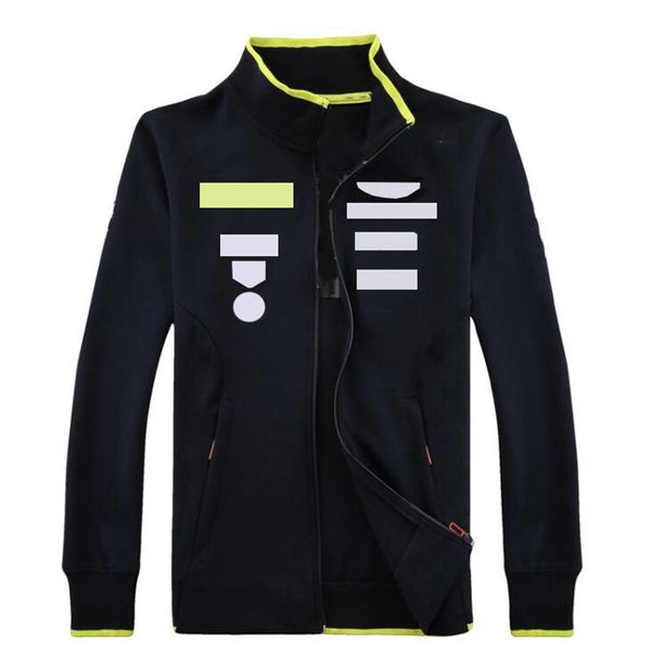 

formula one long sleeve handsome jacket spring and autumn zip hoodie