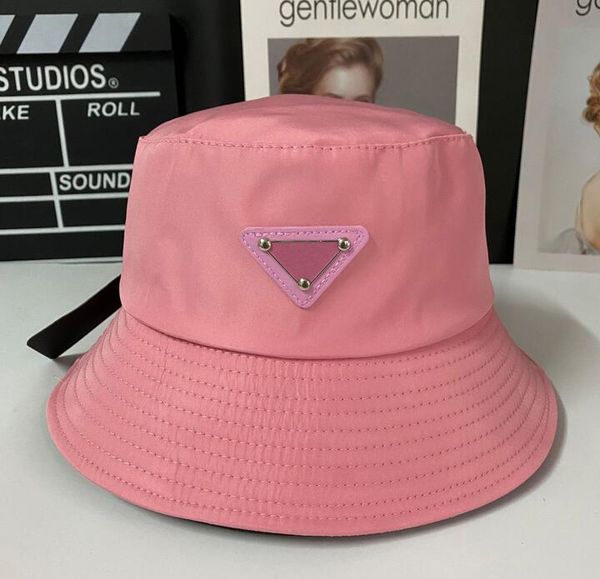 

21ss summer bucket hat wide brim hats letters cartoon print brand desinger women men fashion classic nylon autumn spring fi, Blue;gray