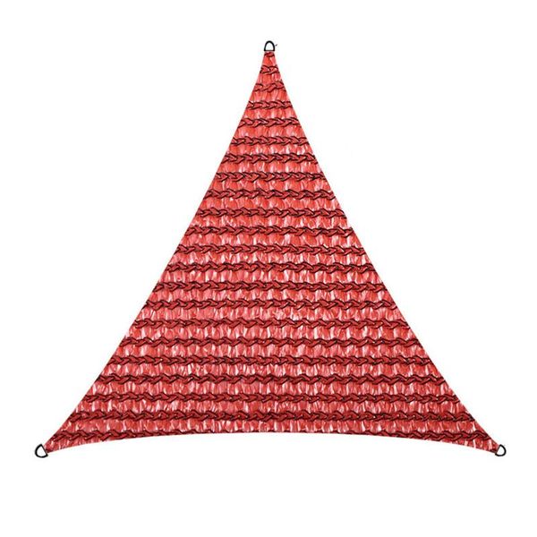 

shade triangle quadrangle patio outdoor garden solid canopy sail with ropes backyard sunscreen sun block breathable easy install