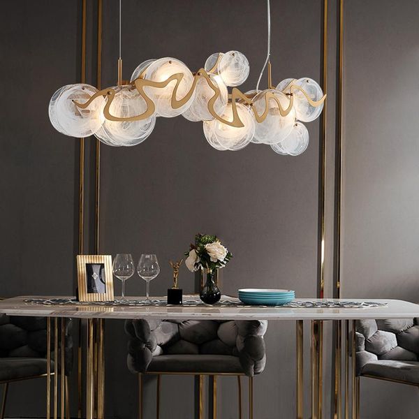 

chandeliers modern light luxury dining room chandelier designer simple glass lamp bedroom study