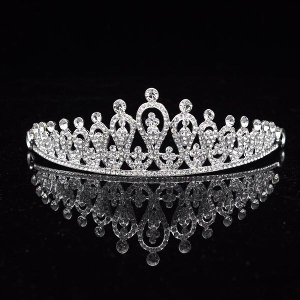 

19 designs crystal wedding bridal tiara crowns for women princess hair ornament fashion bride headpiece hair jewelry acc qylmws