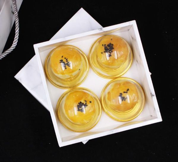 

14*14*5cm marble design cheese chocolate paper box wedding party cookies box gift 100pcs/lot sn1032