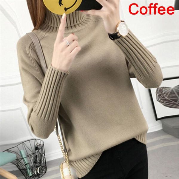 

women's sweaters thick warm turtleneck sweater women autumn winter tricot jumper and pullovers female knitted, White;black