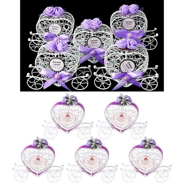 

gift wrap 85wc 5pcs carriage candy chocolate boxes birthday wedding party favour