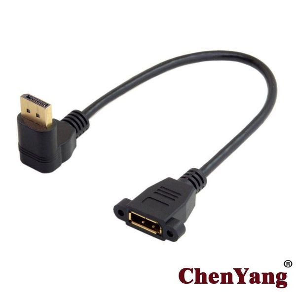 

video cables & connectors zihan 20cm displayport display port male to female m/f extension lengthen cable