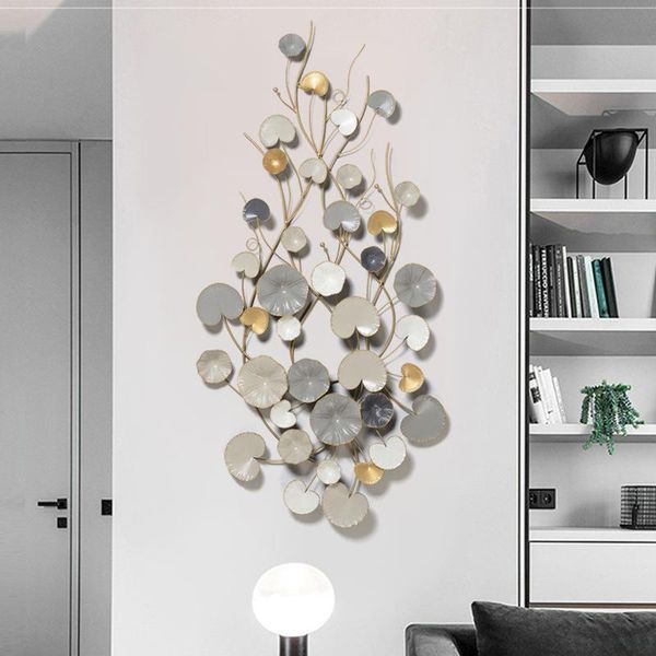 

modern european wrought iron pendant wall decoration living room wall metal decoration