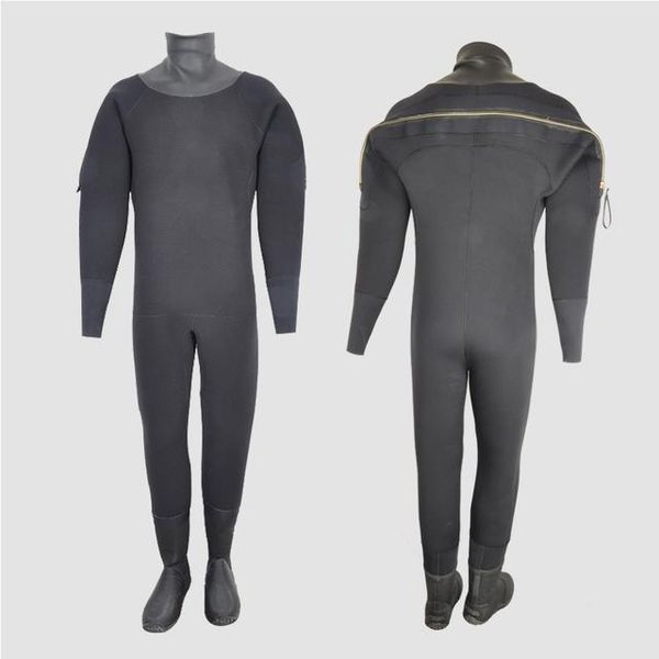 

swim wear yonsub 8 mm custom-made dry suit men's diving sailing drysuit waterproof breathable nylon kayak with vulcanized boots