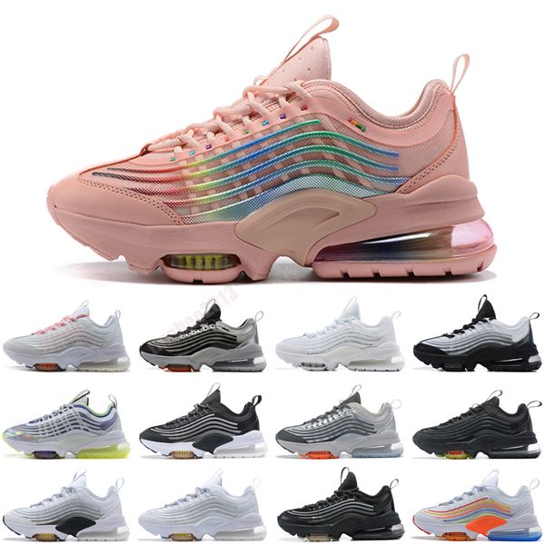 

2021 new zm950 womens mens cushions running shoes zm triple white colorful black japan volt neon rainbow sport trainers sneakers