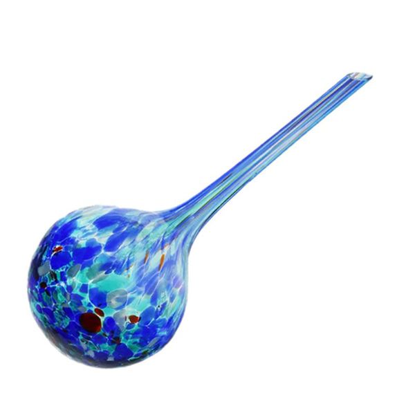 

watering equipments glass globes colored automatic water dripper small flower kettle for plant (colorful)