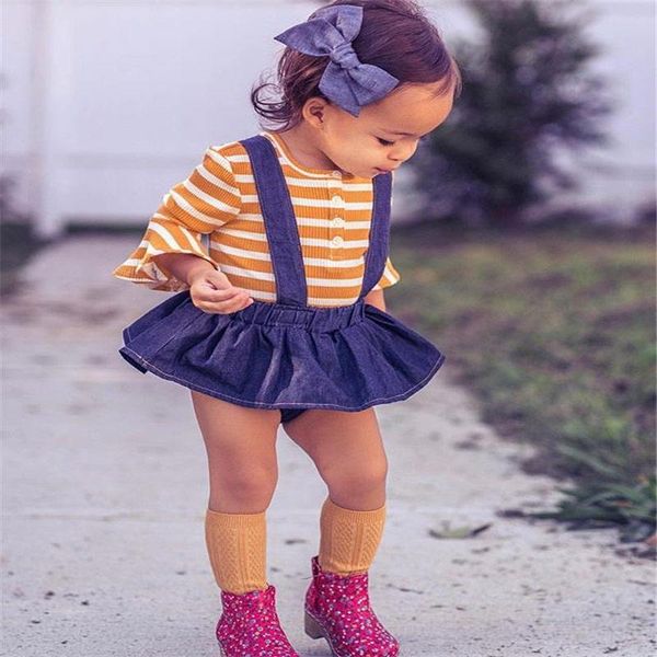

skirts pudcoco born kid baby girl clothes suspender fashion 2pcs tutu headband little girls outfit skirt dropship, Blue