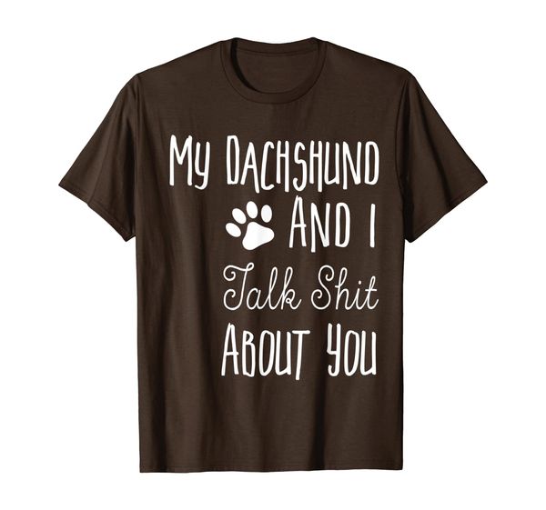 

Cute Funny Dachshund Owner Gift Wiener Dog - Dog Lover Shirt T-Shirt, Mainly pictures